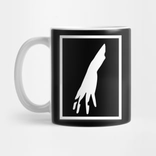 Mysterious hand Mug